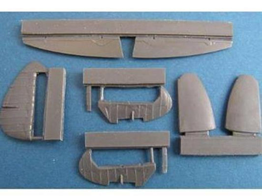 1/72 Pavla - Spitfire Mk.IX Control Surfaces late (for Airfix Kits)