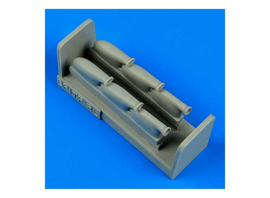 1/32 Quickboost - Supermarine Spitfire Mk.IIa exhaust (designed to be used with Revell kits)