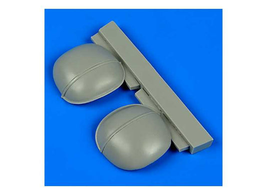 1/32 Quickboost - Messerschmitt Bf-109G-6 correct gun bulges (designed to be used with Revell kits)