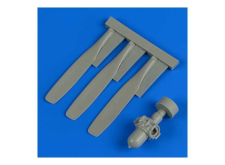 1/32 Quickboost - North-American T-28B Trojan propeller 'A' (designed to be used with Kitty Hawk Model kits))