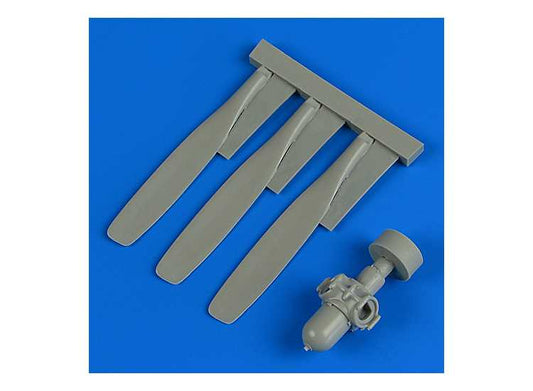 1/32 Quickboost - North-American T-28B Trojan propeller 'A' (designed to be used with Kitty Hawk Model kits))