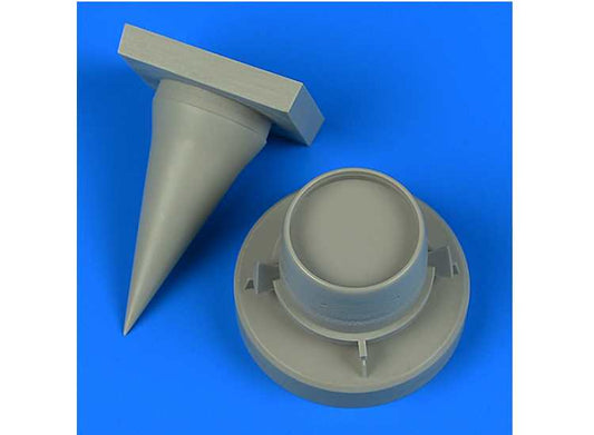 1/32 Quickboost - Mikoyan MiG-21MF Fishbed J correct radome (designed to be used with Trumpeter kits)