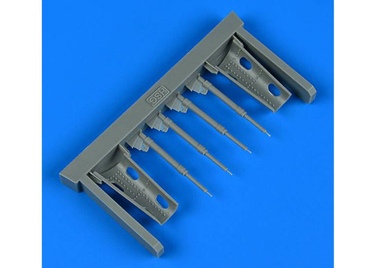 1/32 Quickboost - Messerschmitt Bf-109G-6 piston rods with undercarriage legs locks (designed to be used with Hasegawa kits)