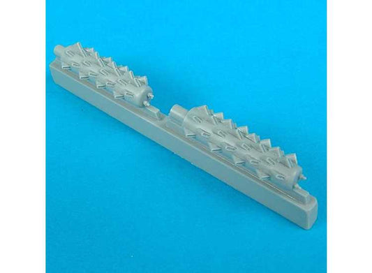1/48 Quickboost - Bristol Beaufighter Porcupine exhaust (designed to be used with Tamiya kits)[Mk.VI Mk.X]