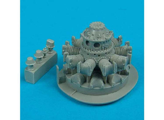 1/48 Quickboost - Vought F4U-4B engine (designed to be used with Hasegawa kits)