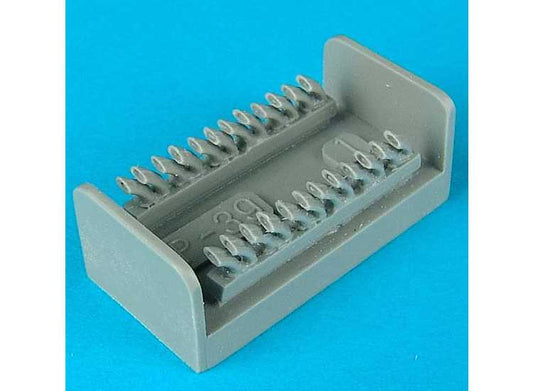1/48 Quickboost - Bell P-39Q/N Airacobra exhaust (designed to be used with Eduard kits)