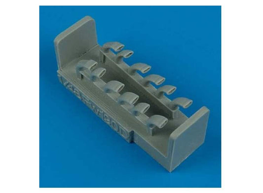 1/48 Quickboost - Focke-Wulf Fw-190D-9 exhaust (designed to be used with Eduard kits)