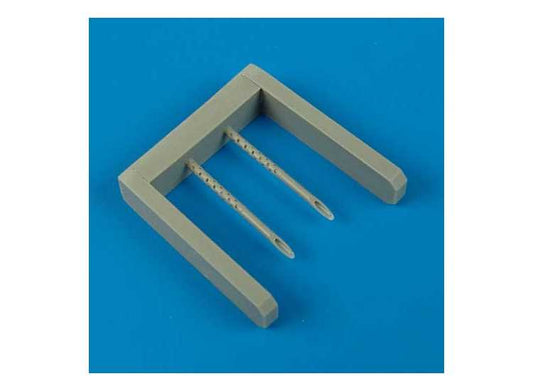 1/48 Quickboost - Macchi C.200 Saetta gun barrels (designed to be used with Italeri kits)