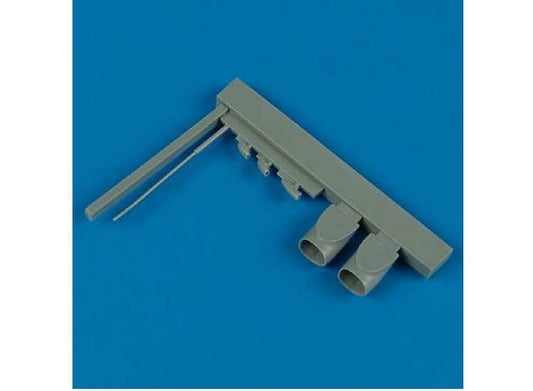 1/48 Quickboost - Focke-Wulf Ta-154 Air intakes and pitot tube (designed to be used with Dragon and Revell kits)