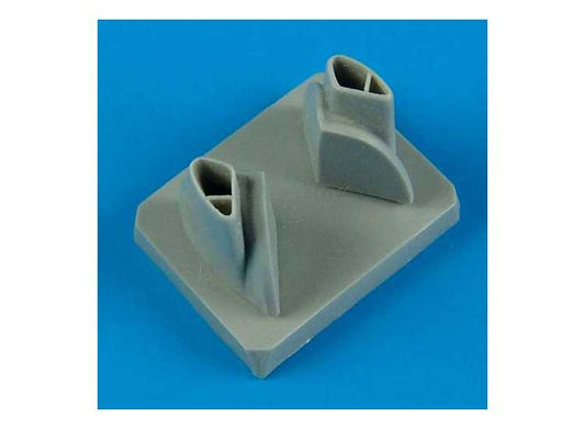 1/48 Quickboost - de Havilland Sea Vixen FAW.9 air intakes (designed to be used with Airfix kits)