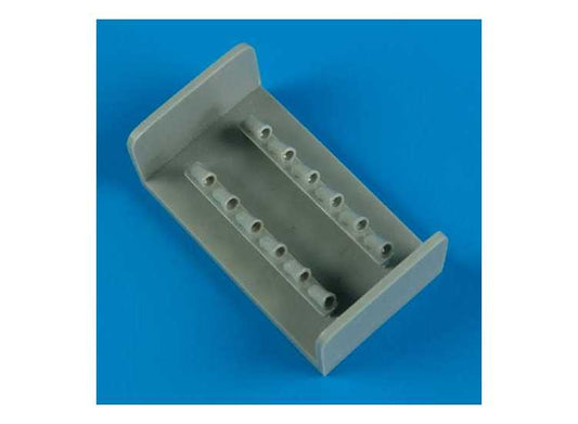 1/48 Quickboost - Supermarine Spiteful F Mk.14 exhaust (designed to be used with Trumpeter kits)