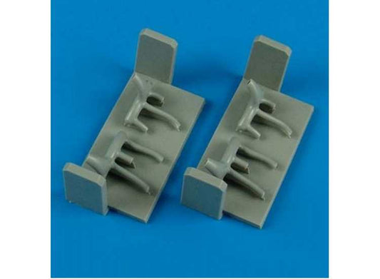 1/48 Quickboost - Tupolev Tu-2S/Tu-2T/Tu-2VS exhaust (designed to be used with Xuntong kits)