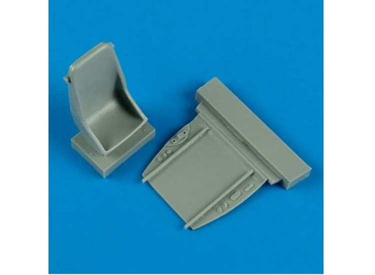 1/48 Quickboost - Messerschmitt Bf-109F - early seat conversion (designed to be used with Zvezda kits)