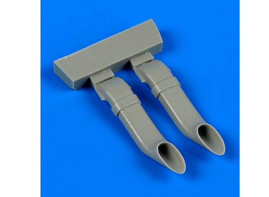 1/48 Quickboost -  Westland Lysander Mk.III exhaust (designed to be used with Eduard and Gavia kits)