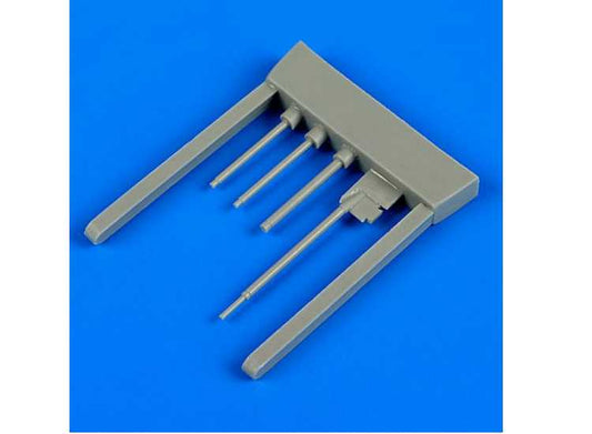 1/48 Quickboost - Mikoyan MiG-3 late version gun barrels (designed to be used with Trumpeter kits)