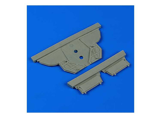 1/48 Quickboost - McDonnell F-101A/C Voodoo undercarriage covers (designed to be used with Kitty Hawk Model kits)