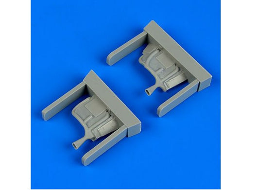 1/48 Quickboost - Lavochkin La-5 exhaust (designed to be used with Zvezda kits)