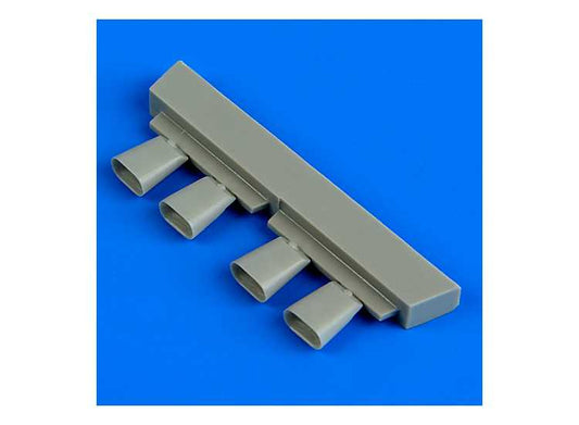 1/48 Quickboost - Beech C-45F/UC-45F air intakes (designed to be used with ICM kits)