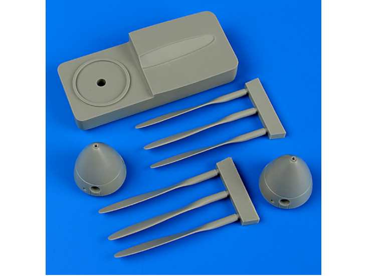 1/48 Quickboost - Tupolev Tu-2 propellers w/tool (designed to be used with Xuntong kits)[Tu-2VS Tu-2S Tu-2T]
