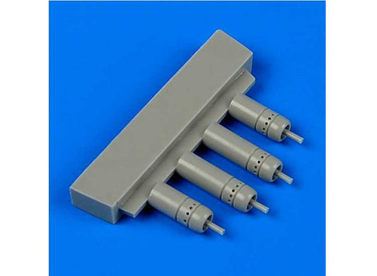 1/48 Quickboost - Vought F4U-5 Corsair gun barrels without pylons (designed to be used with Hasegawa kits)