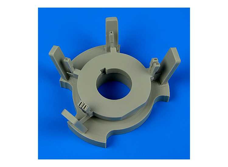 1/48 Quickboost - Vought F4U-5 Corsair night exhaust (designed to be used with Hasegawa kits)