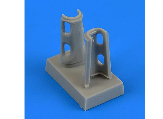1/48 Quickboost - Messerschmitt Bf-109G correct undercarriage bay (designed to be used with Eduard kits)