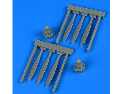 1/48 Quickboost - Douglas A-26 Invader propeller (designed to be used with ICM kits) [A-26B-15 A-26С-15 A-26B/C B-26B/C]