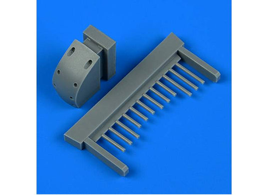 1/48 Quickboost - Douglas B-26B-50 Invader front gun barrels (designed to be used with ICM kits)