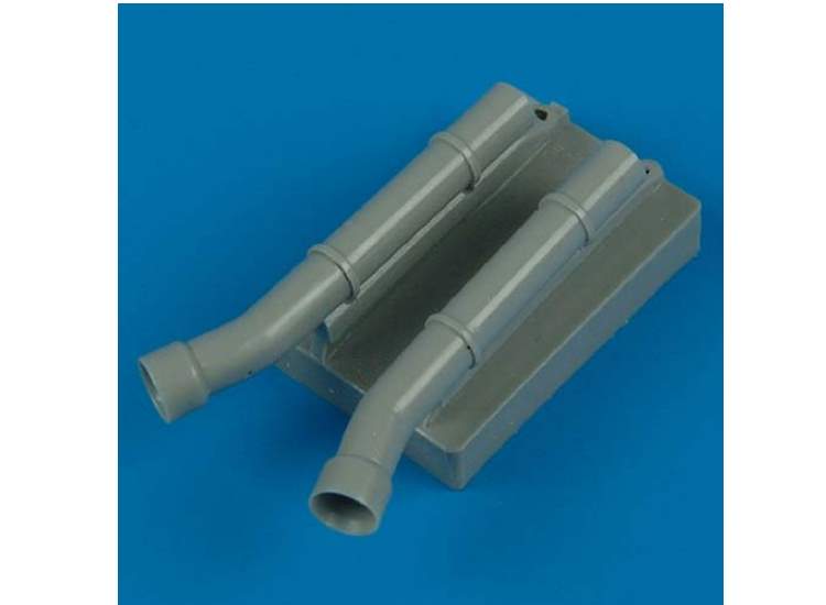 1/72 Quickboost - Junkers Ju-87D-5N night exhaust type B (designed to be used with Fujimi and Hobby 2000 kits)