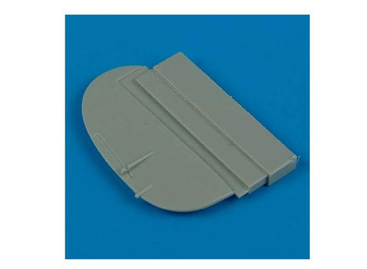 1/72 Quickboost - Supermarine Spitfire Mk.IX standard chord rudder (designed to be used with Airfix kits)
