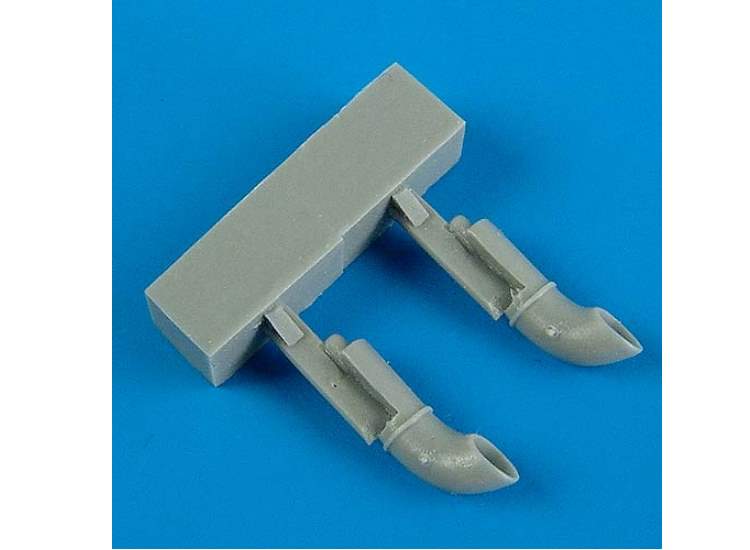 1/72 Quickboost - Fairey Swordfish Mk.I exhaust (designed to be used with Airfix kits)