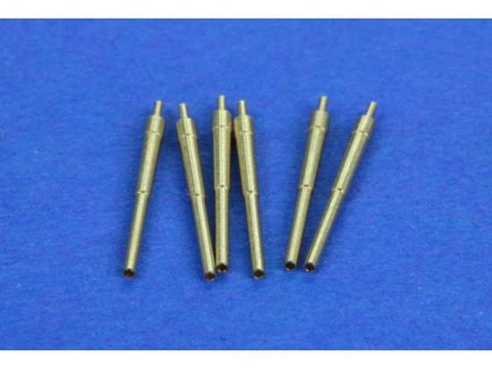 1/700 RBM - CHECK SIZE *** Lutzow, Deutschland, Admiral Scheer, Graf Spee 28cm Barrels (6)