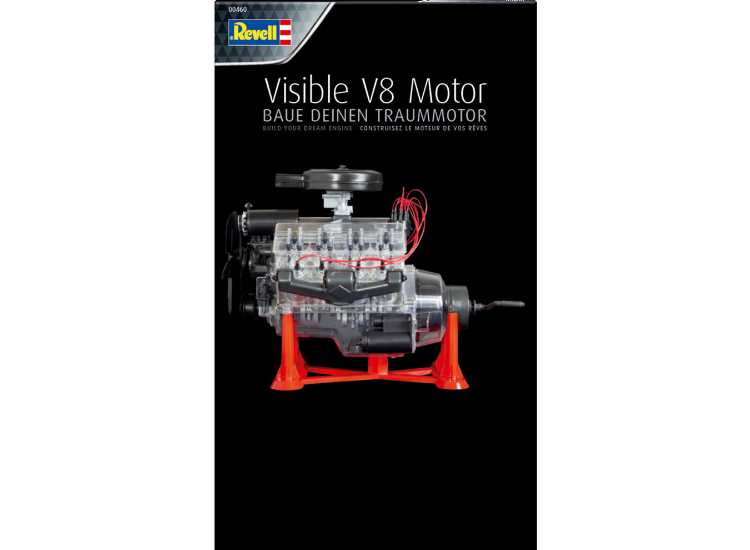 Revell RR0460 1/4 - Visible V-8 Engine