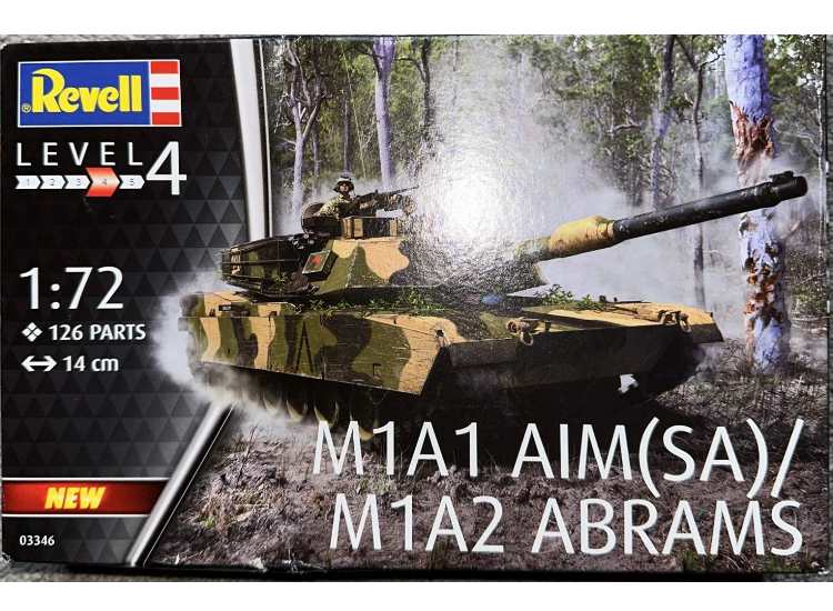 1/72 Revell - M1A1 AIM (SA) / M1A2 Abrams