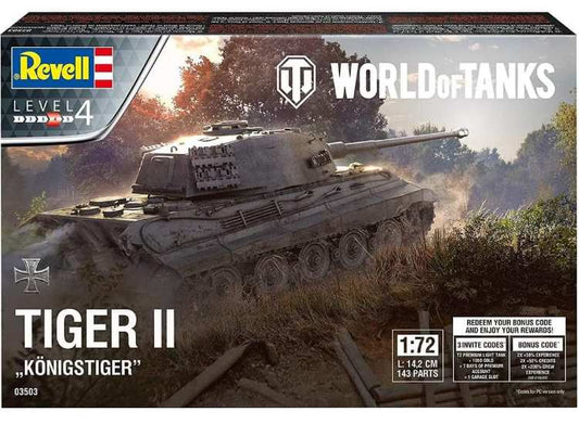 1/72 Revell - World of Tanks - Tiger II Konigstiger - Code EXPIRED
