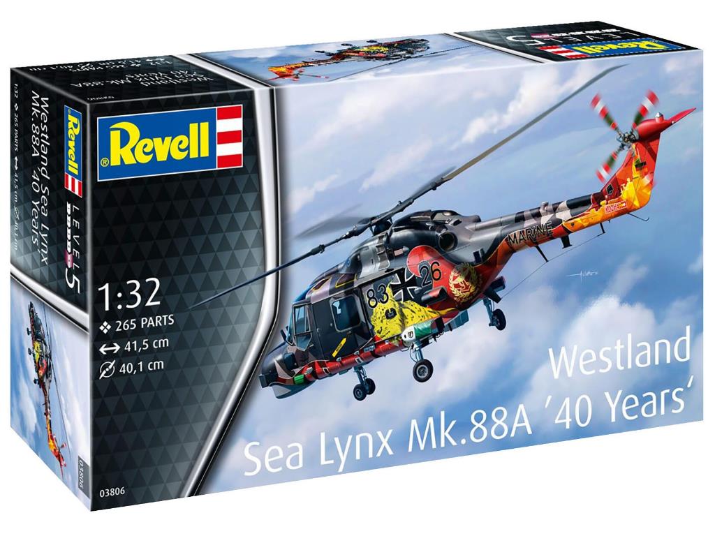 1/32 Revell - Westland Sea Lynx Mk.88A 40 Years Annv
