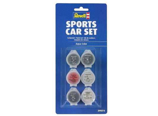 5ml x 6 Revell - Sports Car Acyrlic Paint Set