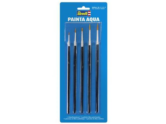 na Revell - Acrylic / Aqua Paint Brushes Pack (5)