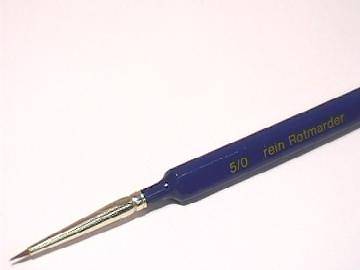 5/0 Revell - Professional Paint Brush Size 5/0