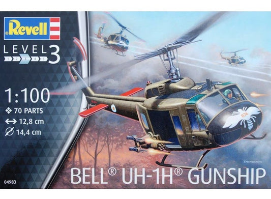 1/100 Revell - Bell UH-1H Gunship