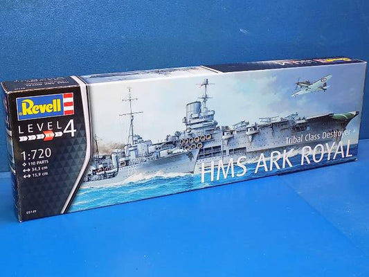 1/720 Revell - HMS Ark Royal & Tribal Class Destroyer