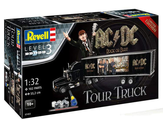 1/32 Revell - AC/DC Tour -Truck and Trailer