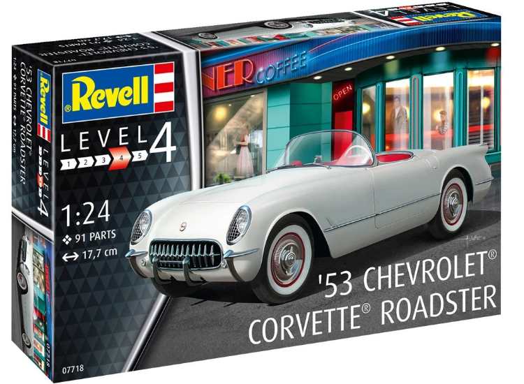 1/24 Revell - 53 Chevrolet Corvette Roadster