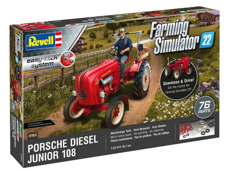 1/24 Revell - Porsche Diesel Junior 108 Tractor
