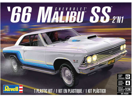 1/24 Revell Monogram - 66 Chevrolet Malibu SS