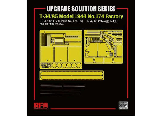 1/35 Rye Field - T-34/85 Model 1944 No.174 Detail Set for Rye 5040