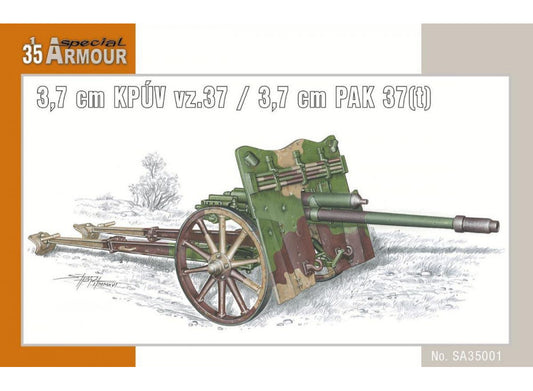 1/35 Special Armour - 3.7 cm PAK 37(t)
