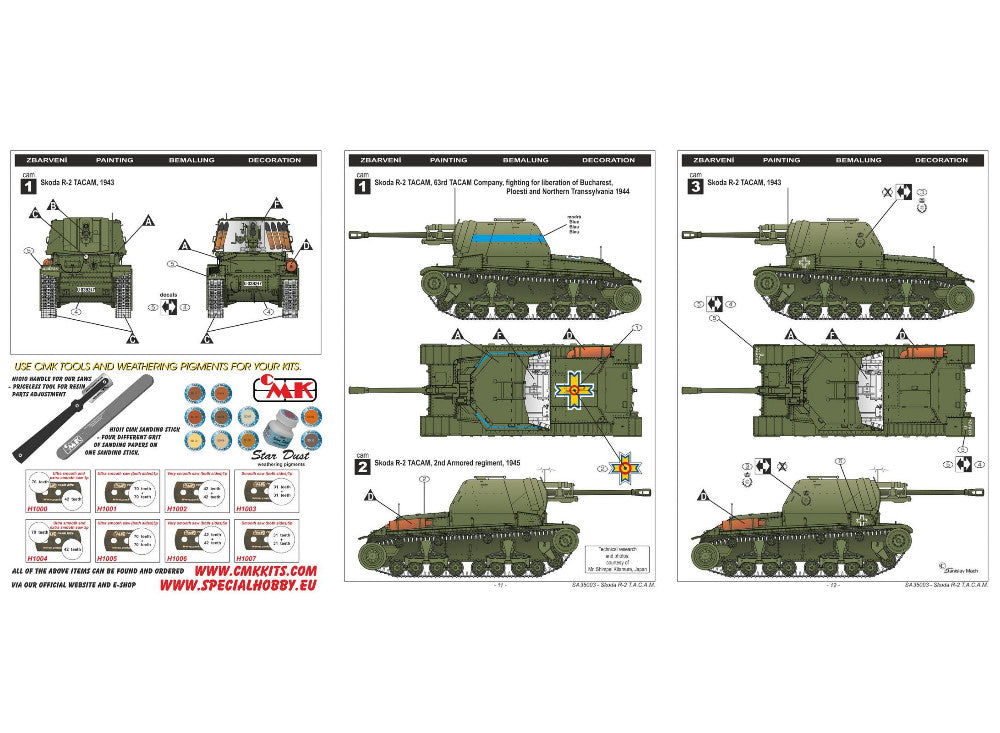 1/35 Special Armour - R-2 TACAM Romanian Tank Destroyer