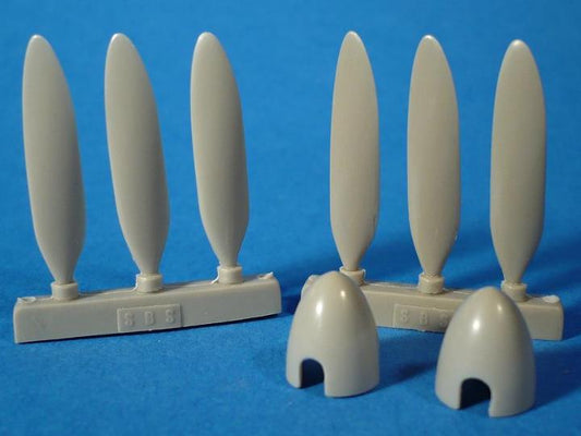 1/48 SBS Model - He-219 Short spinner Propeller set  For Tamiya Kit - Resin