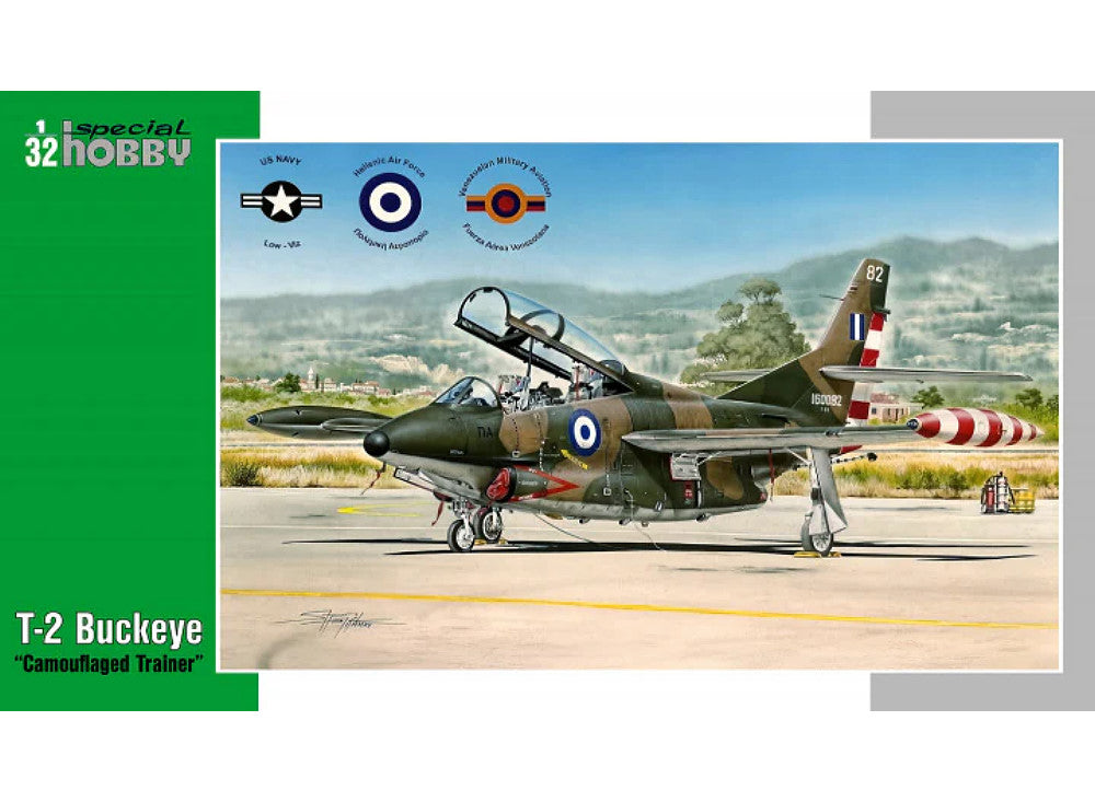 1/32 Special Hobby - T-2 Buckeye 'Camouflaged Trainer'.